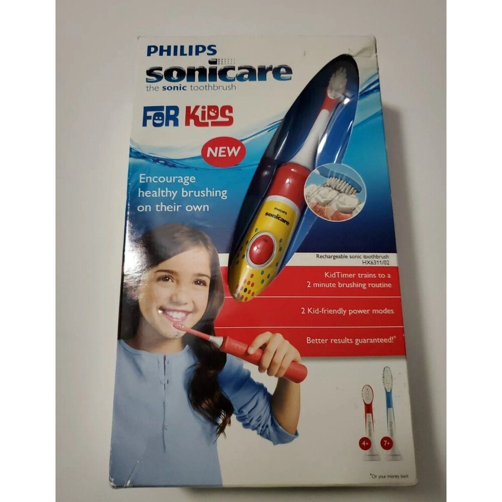 PHILIPS Sonicare for Kids Battery Rechargeable Toothbrush with Timer